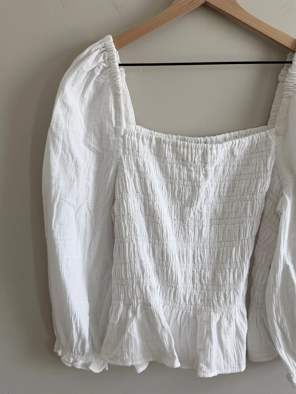 J. Crew lightweight white